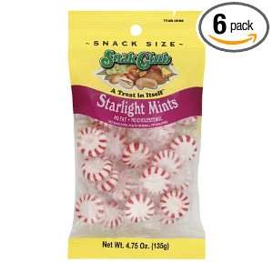 Snak Club Starlight Mints, 4.75 ounce Grocery & Gourmet Food