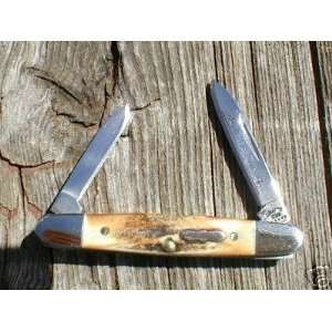  Case Cutlery 05263 SS C. Platts Sons Genuine Stag 