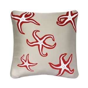  Starfish Chili EcoArt Throw Pillows