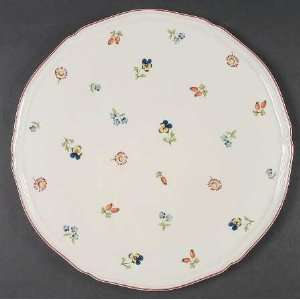   Boch Petite Fleur Cake Plate, Fine China Dinnerware