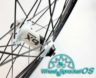 NEW MAVIC EN 521 SRAM X 9 X9 WHITE HUB MOUNTAIN WHEELS  