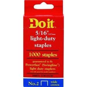  Do it No. 2 Staples, 5/16 STAPLE