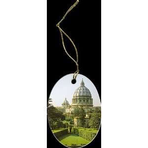 Vatican Gardens St. Peters Basilica Ornament 