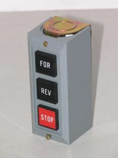 Square D Model 9001BG302 3 Button Control Box  