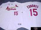    Used Edition Jim Edmonds Authentic Fabric Game Used Jersey Cardinals