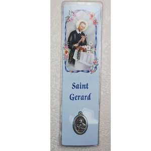 ST. GERARD BOOKMARK WITH MEDAL