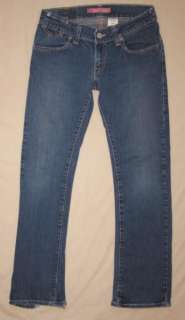 Levis 504 slouch straight stretch jeans size 7 M JR  