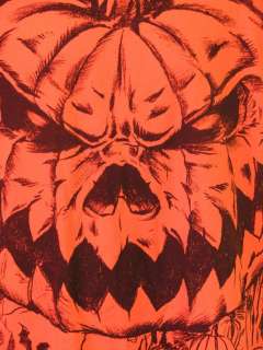 Halloween Tee Evil Jack O Lantern Spooky Graveyard 2XL  