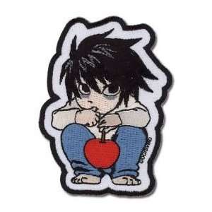  Chibi L with Apple Patch   Death Note Toys & Games