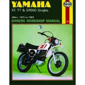    Haynes Manual   Yamaha XT TT SR500 Singles 75 83 Automotive