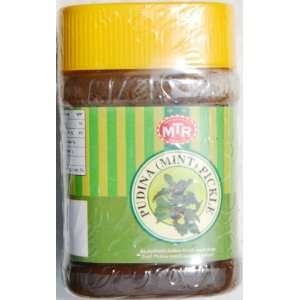 MTR Pudina (Mint) Pickle 300g  Grocery & Gourmet Food