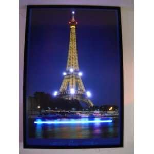  Eiffel Tower Neon Picture