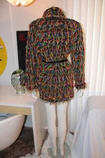 CARPOOL COUTURE Silly String Women Coat Jacket Sz M/L  