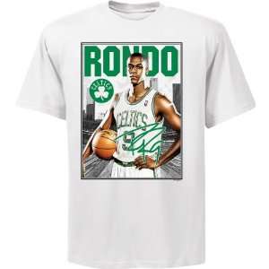   Celtics Rajon Rondo Baseline Gametime T Shirt