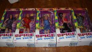 spice girls dolls by gaioob,the original 5 girls  