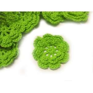   Eight Petals 2 Crochet Flower Appliques cf4 Arts, Crafts & Sewing
