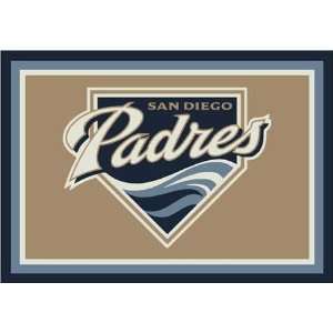 MLB Team Spirt Rug   San Diego Padres