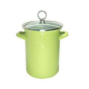  Calypso Basics Asparagus Pot with Glass Lid In Lime with 