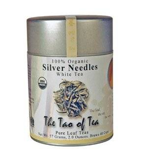 The Tao of Tea, Silver Needles White Tea, Loose Leaf, 2 Ounce Tins 