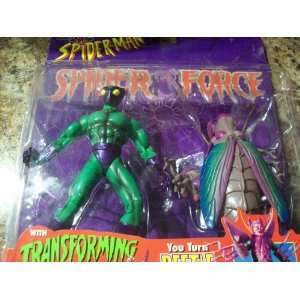    Beetle Figure Spiderman Spiderforce Collection Toys & Games