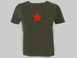Soviet Union USSR kgb russian retro comunist t shirt  
