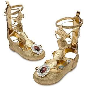  Disney Brave Merida Gladiator Dress Up Shoes   Size 11/12 