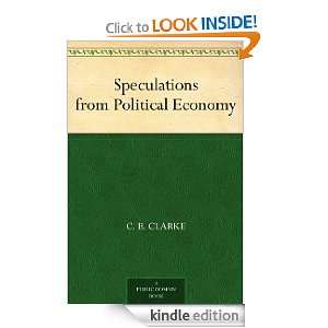  Speculations from Political Economy eBook C. B., 1832 