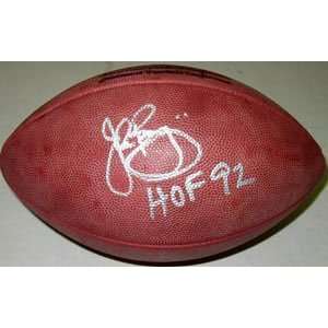  John Riggins Signed Official NFL Duke Football   HOF 92 