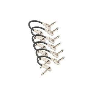  Hosa IRG 600.5 Six 6 inch Guitar Patch Cables, Low profile 