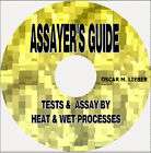 ASSAYERS GUIDE for Assayers, Miners, Smelters on CD