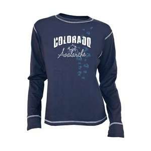  Old Time Hockey Colorado Avalanche Womens Bianca Long Sleeve T 