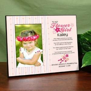    To Our Flower Girl Personalized Printed Frame 