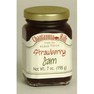 Chautauqua Hills Strawberry Jam, 7 Ounce Grocery & Gourmet Food
