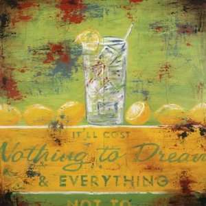  Rodney White 24W by 24H  Nothing To Dream CANVAS Edge 
