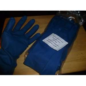 12 NEW PAIR MENS SIZE 9 LARGE UNLINED RUBBER GLOVES 12 