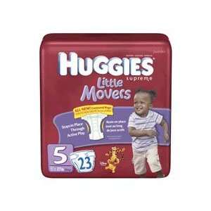  HUGGIES Little Movers Diapers Step 5 Over 27 Lbs Baby