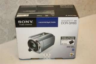 Sony DCR SR68 HandyCam 80GB HDD Camcorder NEW  