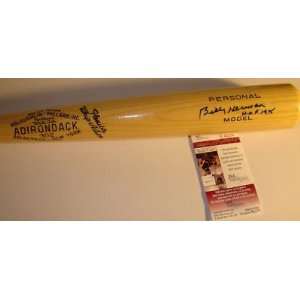  Billy Herman HOF 75 SIGNED Airondack Pro Bat JSA Sports 