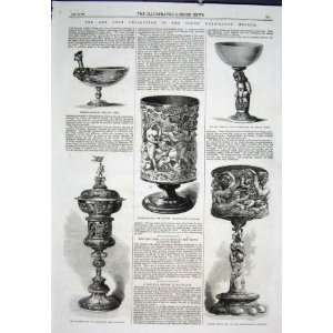  South Kensington Museum Art Collection Cup Old Print