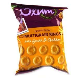Plum Baby 12 Month Multigrain Rings with Cheese 20g  
