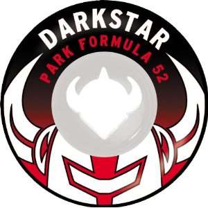 Darkstar Growler 52mm White/Black/Red Park Plus Wheels (Set Of 4 