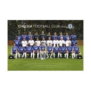  Football Posters Chelsea   Team Line Up 06/07 Poster   23 