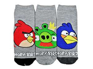 Pairs of cute angry birds character Socks for man  