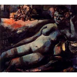   Oil Reproduction   Georges Rouault   32 x 28 inches  