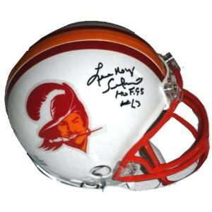 Lee Roy Selmon Tampa Bay Buccaneers Autographed Throwback Mini Helmet