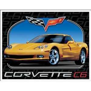  Chevrolet Chevy Corvette C6 Tin Sign
