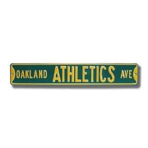  Oakland Athletics Avenue Street Sign 6 x 36 MLB Baseball 
