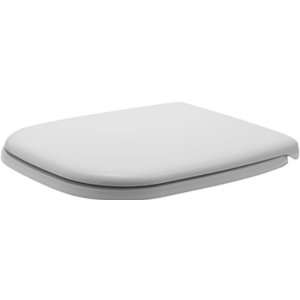  Duravit 0067410000 D Code Toilet Seat and Cover, Elongated 