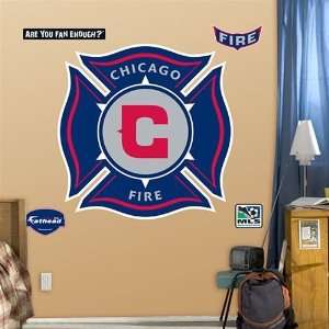 Chicago Fire Fathead Classic Logo Wall Decal