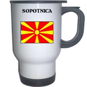  Macedonia   SOPOTNICA White Stainless Steel Mug 